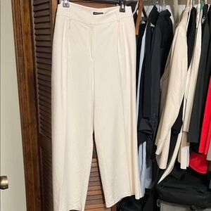 Eileen Fisher Cream Trousers